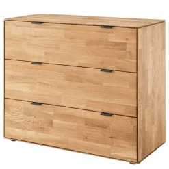 Holzkommode aus parkettverleimter Wildeiche - Kassanda^Wohnen Outlet