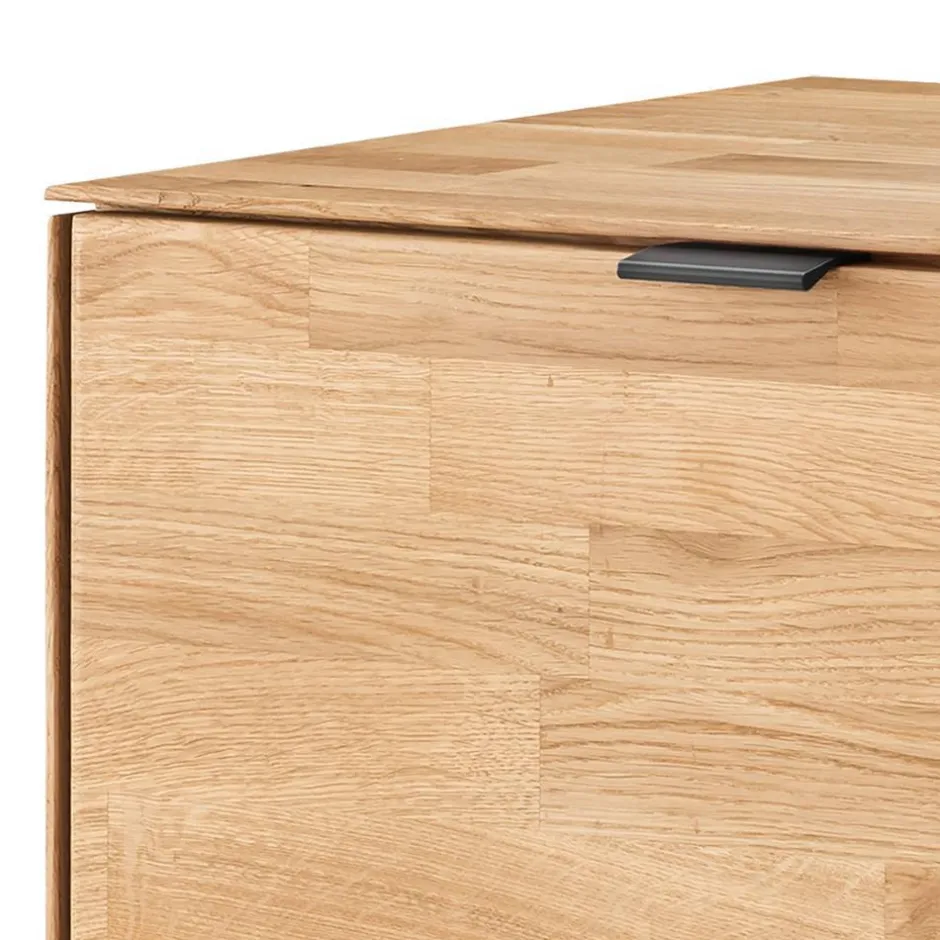 Holzkommode aus parkettverleimter Wildeiche - Kassanda^Wohnen Outlet