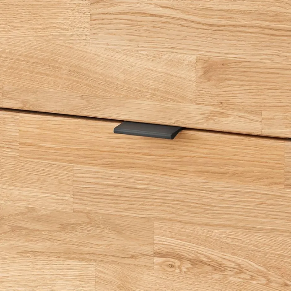 Holzkommode aus parkettverleimter Wildeiche - Kassanda^Wohnen Outlet