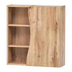Wohnen Holzoptik Bad Hängeschrank mit Baumkante - Tofias