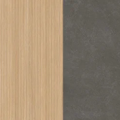 Holzoptik Badezimmermöbel Set - Leitha (fünfteilig)^Wohnen Hot