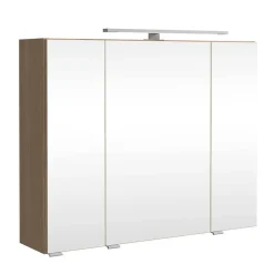 Holzoptik Badezimmermöbel Set - Leitha (fünfteilig)^Wohnen Hot