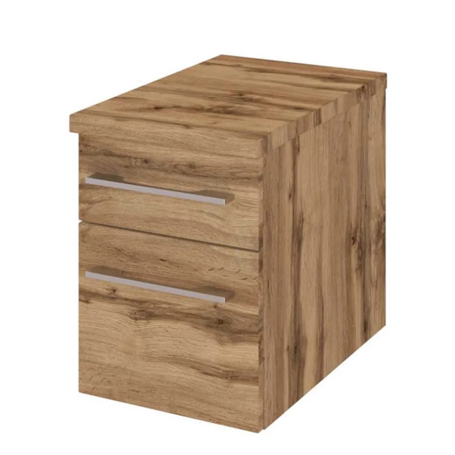 Wohnen Holzoptik Badmöbel für die Wand - Userina (sechsteilig)