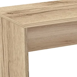 Holzoptik Schreibtisch in Wildeiche - 130x75x50 cm - Bladino^Wohnen Hot