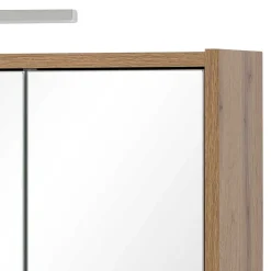Holzoptik Spiegelschrank fürs Badezimmer - Nelorena^Wohnen