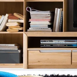 Holzregal Croconia aus Wildeiche Massivholz^Wohnen