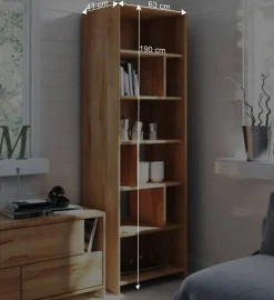 Holzregal Salomonia aus Kernbuche Massivholz^Wohnen Best