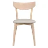 Wohnen Holzstühle mit Polstersitz - Mikene (2er Set)