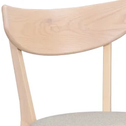 Wohnen Holzstühle mit Polstersitz - Mikene (2er Set)