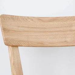 Holzstuhl mit Polstersitz aus Wildeiche Massivholz - Tembreno^Wohnen Online