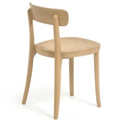 Wohnen Holzstuhl mit Wiener Geflecht Sitz - Wheel (2er Set)