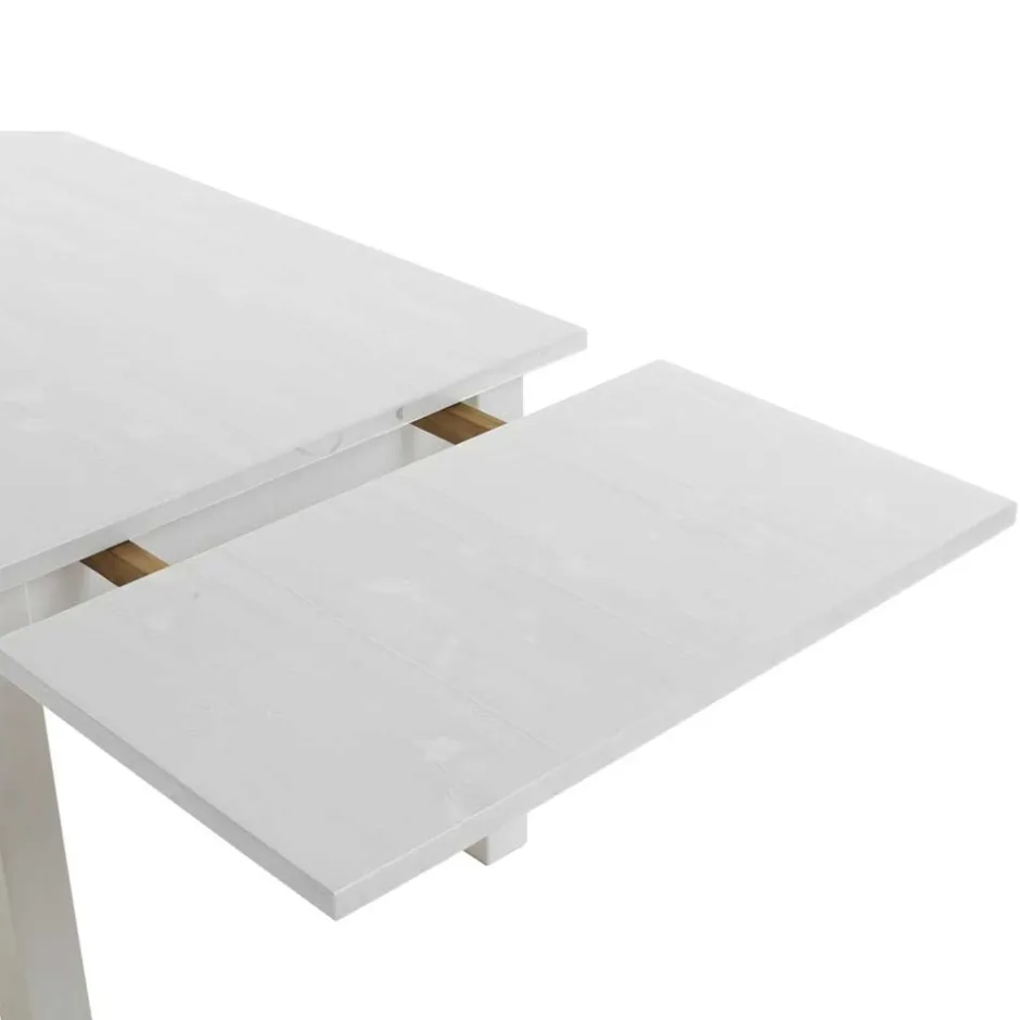 Holztisch Zanaris in Weiß^Wohnen Hot