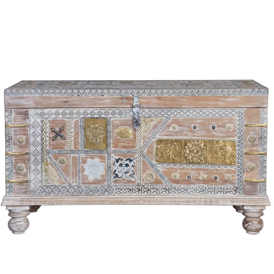 Wohnen Holztruhe - ausgefallen gestaltet - Abraham