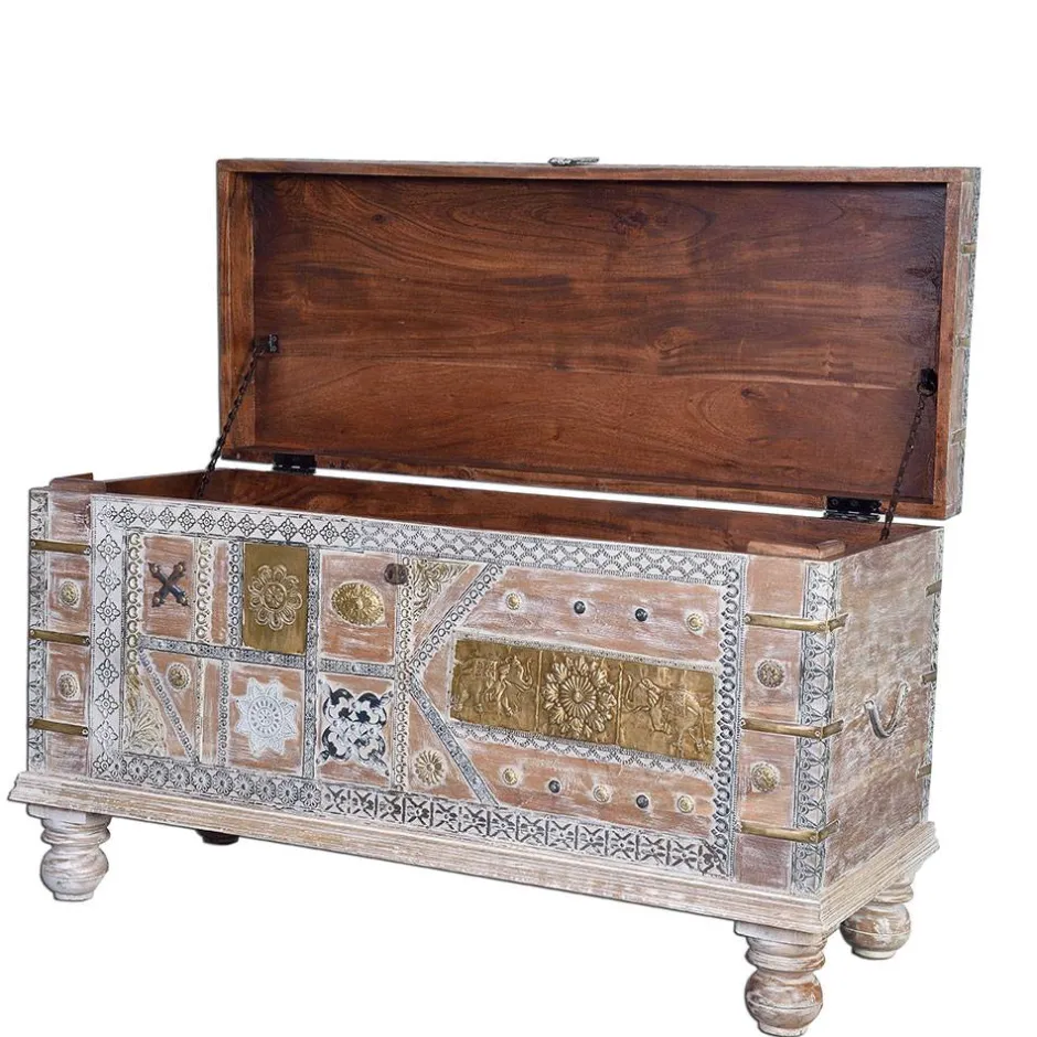 Wohnen Holztruhe - ausgefallen gestaltet - Abraham