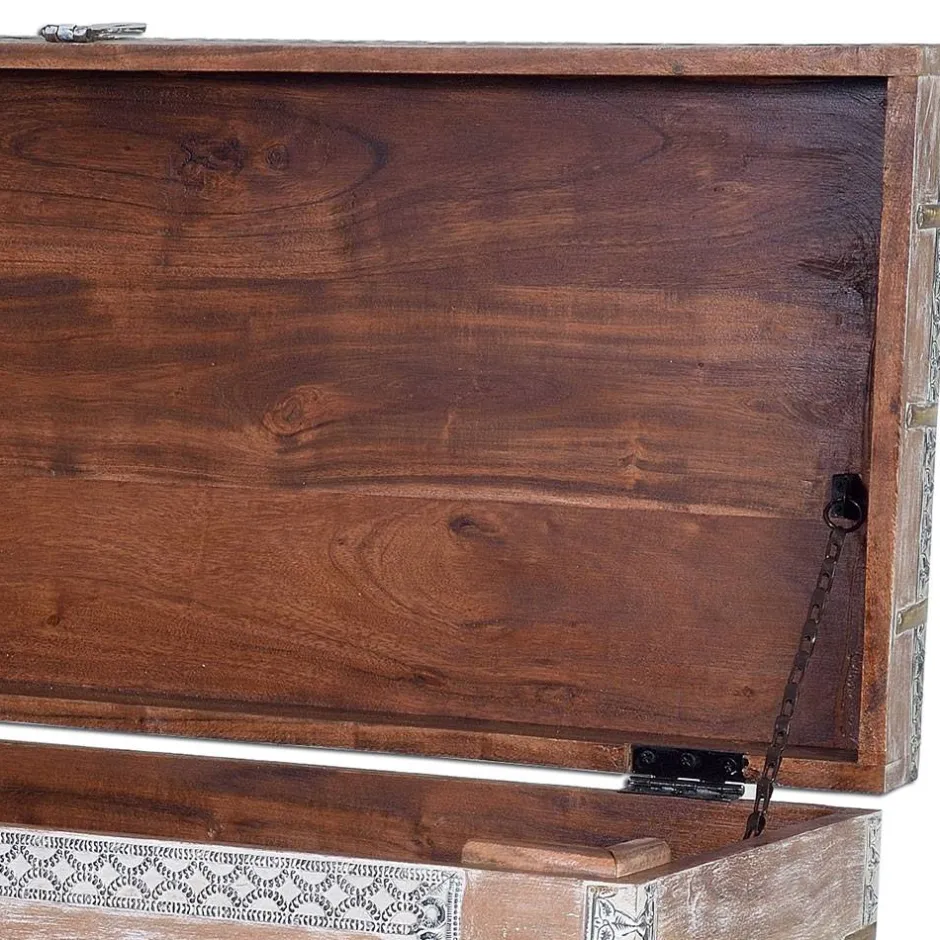 Wohnen Holztruhe - ausgefallen gestaltet - Abraham