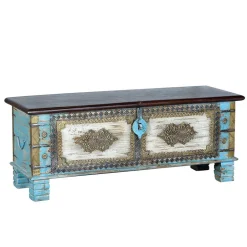 Wohnen Holztruhe im Orient Design - Jusic