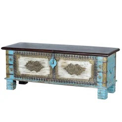 Wohnen Holztruhe im Orient Design - Jusic