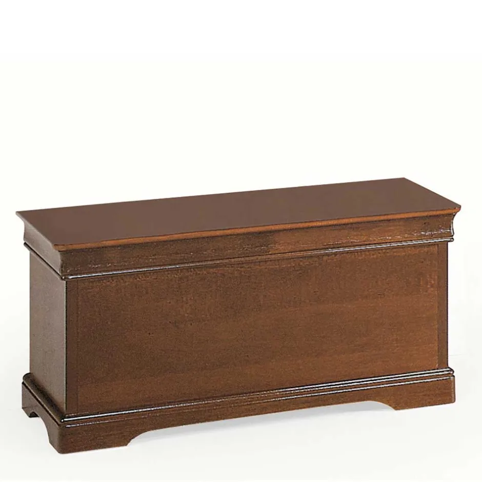 Wohnen Holztruhe in klassischem Design 94x34x22 cm - Lemerzi