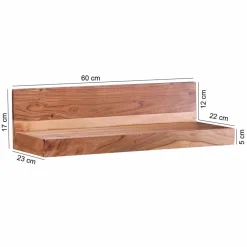 Holz-Wandboard Vislan in L-Form^Wohnen Clearance