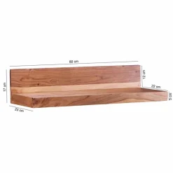 Holz-Wandboard Vislan in L-Form^Wohnen Clearance