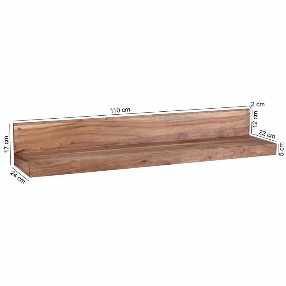Holz-Wandboard Vislan in L-Form^Wohnen Clearance