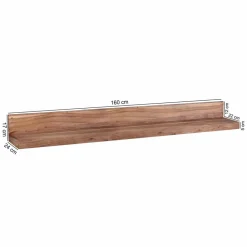 Holz-Wandboard Vislan in L-Form^Wohnen Clearance