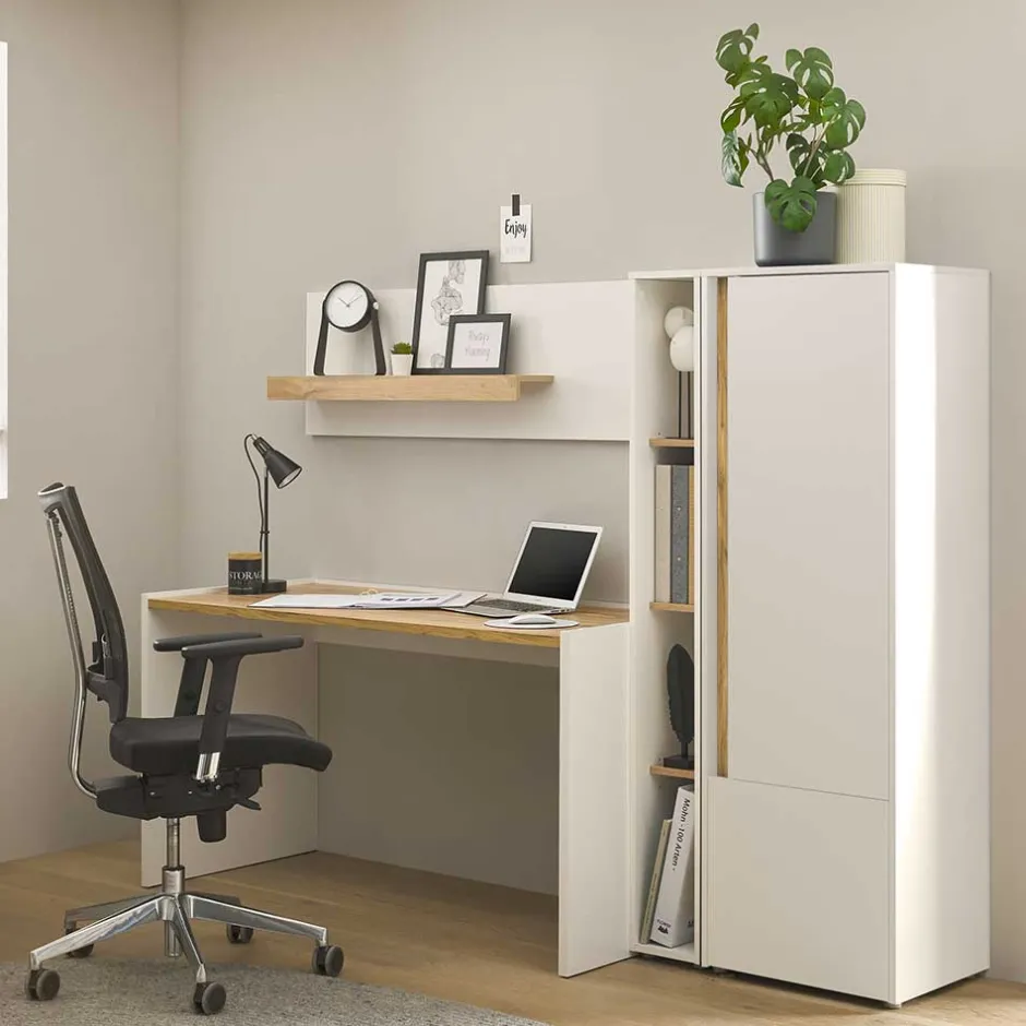 Home Office Arbeitsplatz & Stauraum - Nonessia (vierteilig)^Wohnen Clearance