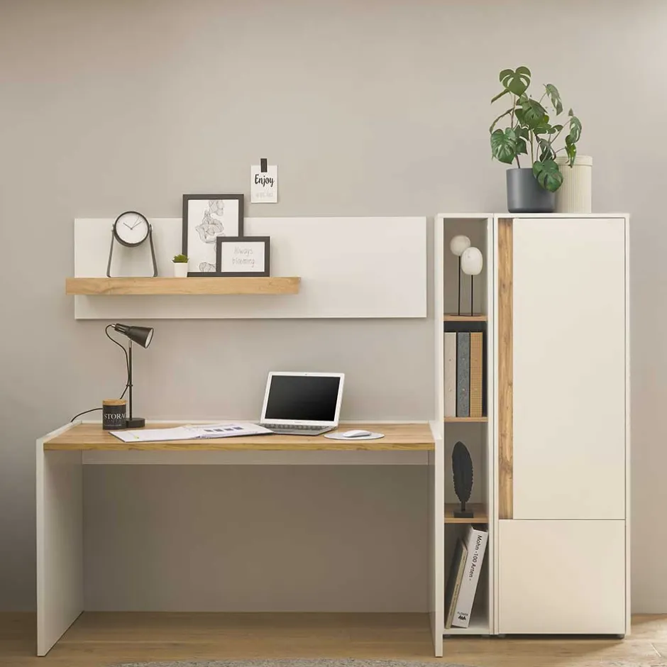 Home Office Arbeitsplatz & Stauraum - Nonessia (vierteilig)^Wohnen Clearance