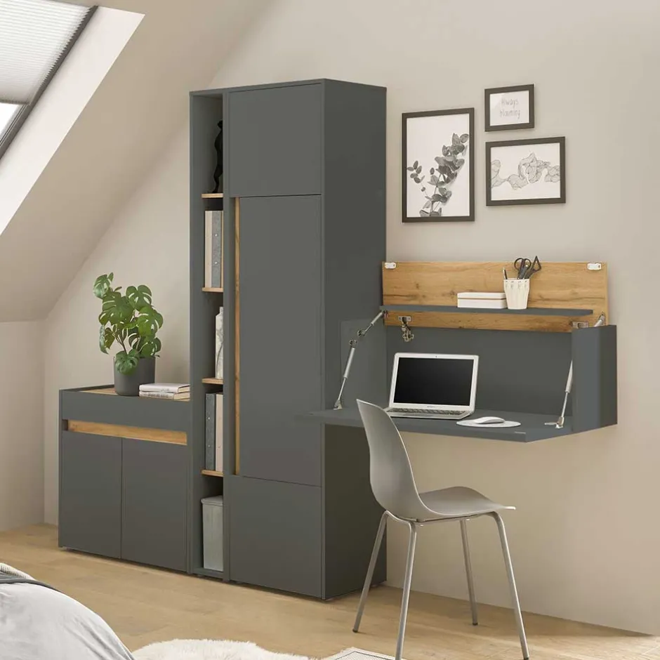 Home Office Kombination Set - Ahilav (vierteilig)^Wohnen Best