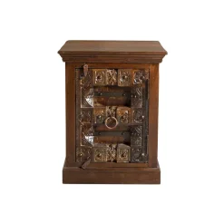 Wohnen Indische Kommode Solapura in Braun