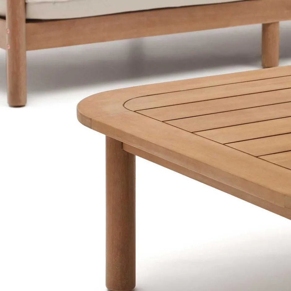 Indoor Outdoor Ecksofa & Tisch - Perconia (zweiteilig)^Wohnen Discount