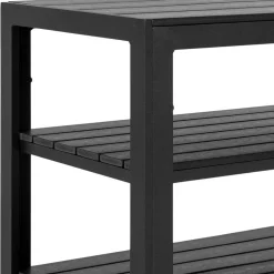 Indoor und Outdoor Servierwagen in Schwarz - Jeman^Wohnen Sale