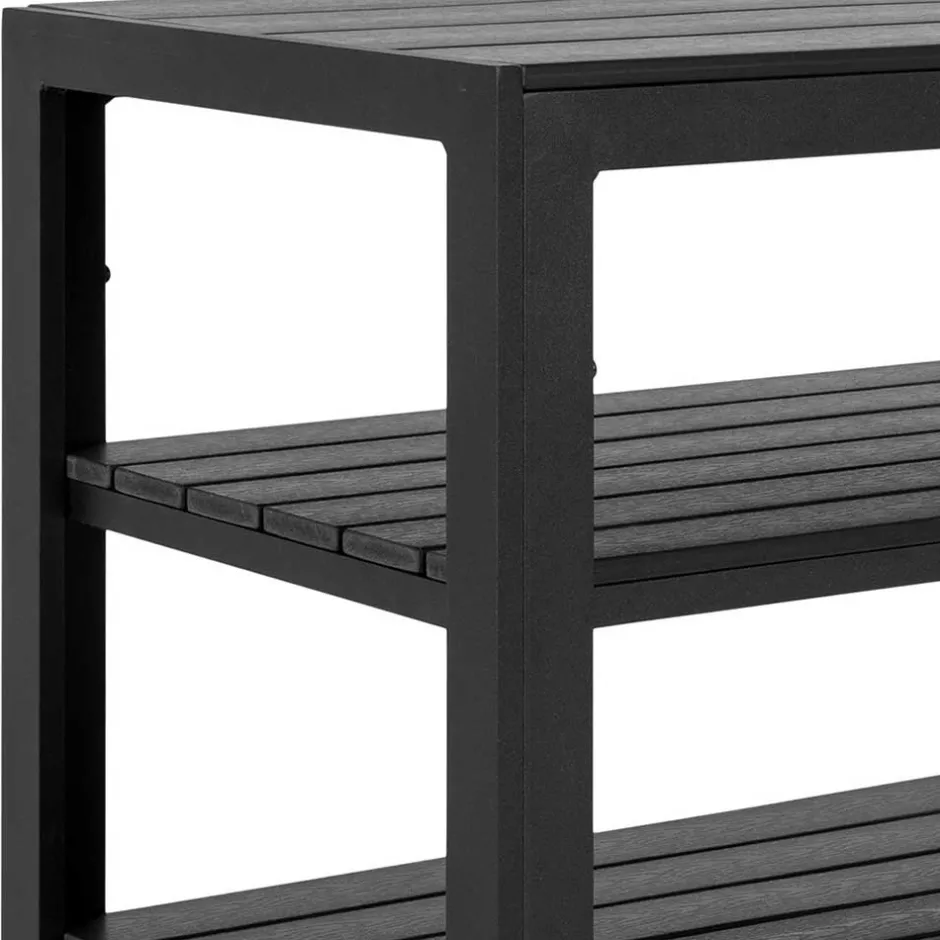 Indoor und Outdoor Servierwagen in Schwarz - Jeman^Wohnen Sale