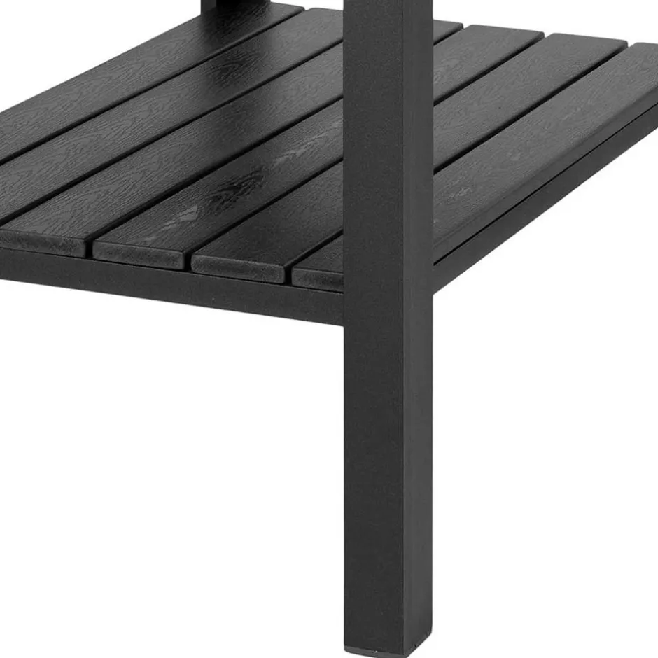 Indoor und Outdoor Servierwagen in Schwarz - Jeman^Wohnen Sale