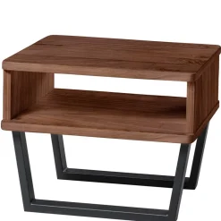 Industrial Bett aus Nussbaum massiv - Bluesa^Wohnen Hot