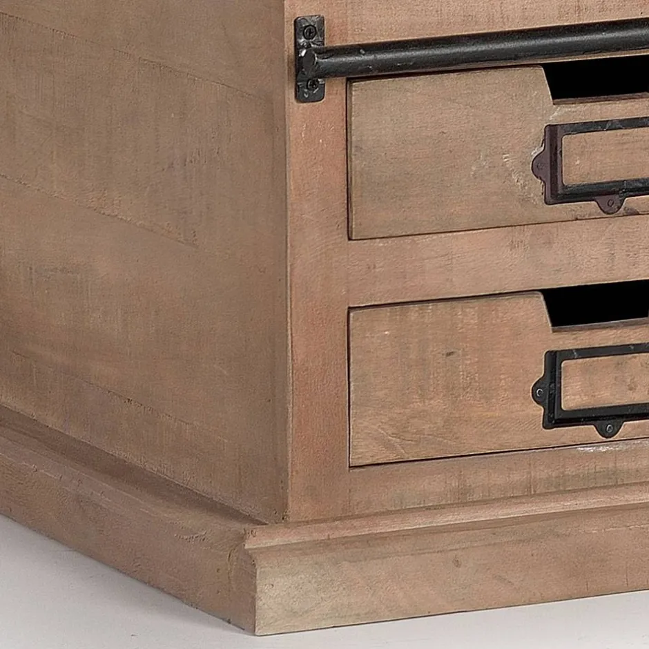 Wohnen Industrial Chic Couchtisch mit Stauraum - Jantonia