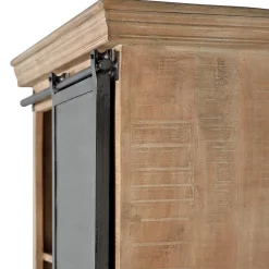 Wohnen Industrial Chic Schrank aus Mangobaum Massivholz - Jantonia