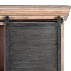 Wohnen Industrial Chic Schrank aus Mangobaum Massivholz - Jantonia