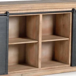 Wohnen Industrial Chic Sideboard mit Schiebetüren - Jantonia