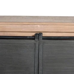 Industrial Chic TV Kommode mit Schiebetüren - Jantonia^Wohnen Online