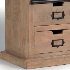 Wohnen Industrial Chic TV Lowboard mit Schiebetüren - Jantonia