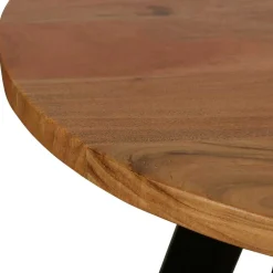 Wohnen Industrial Couchtisch mit runder Platte - Fresh