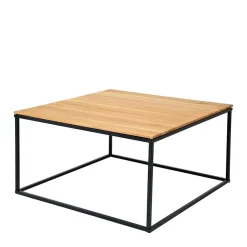 Wohnen Industrial Design Couchtisch aus Wildeiche massiv - Pyarco