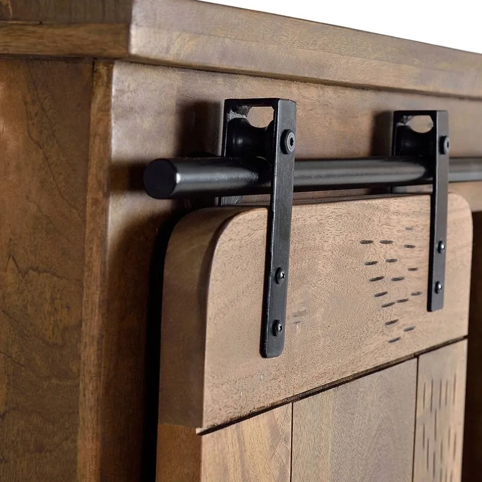 Industrial Design Highboard aus Mangoholz - Semian^Wohnen Clearance