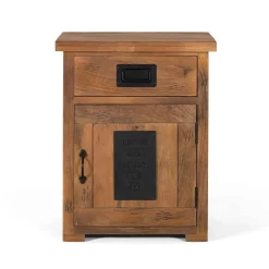 Industrial Design Nachtkommode aus Mangoholz - Semian^Wohnen Sale