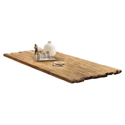 Industrial Esstisch mit Teak Altholzplatte - Banyo^Wohnen Sale