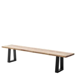 Wohnen Industrial Esstischbank aus Zerreiche - Heaver