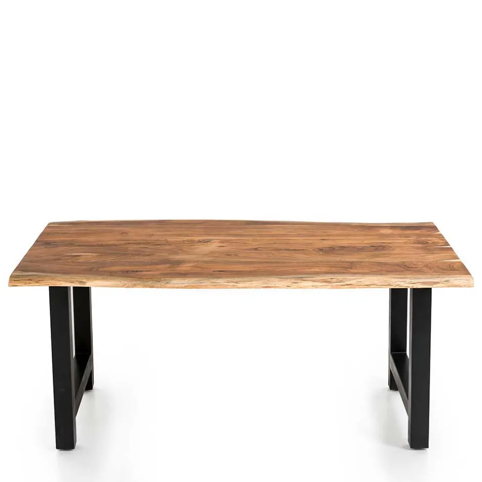 Wohnen Industrial Esstisch-Gruppe Set - Miriam (fünfteilig)