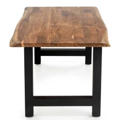 Wohnen Industrial Esstisch-Gruppe Set - Miriam (fünfteilig)