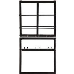 Industrial Flaschenhalter Regale - Janie (zweiteilig)^Wohnen Discount